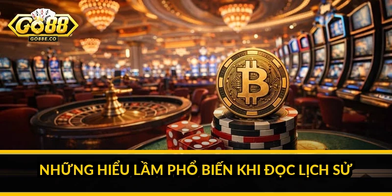 Đọc lịch sử xí ngầu Sic Bo: bảng lịch sử nói lên điều gì Những hiểu lầm phổ biến khi đọc lịch sử